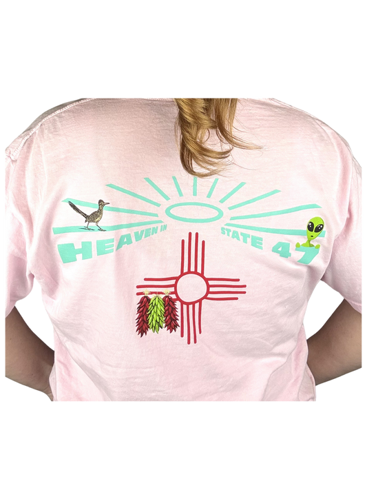Unisex Crew | Heaven in State 47 Alien Heat Run Edition | Light Pink