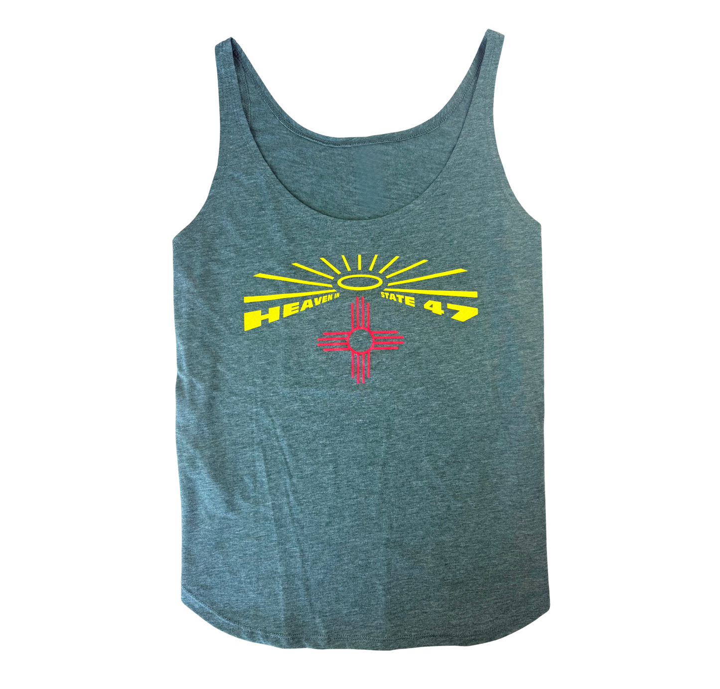 Women's Active Tank | Heaven in State 47 Logo | Royal Pine