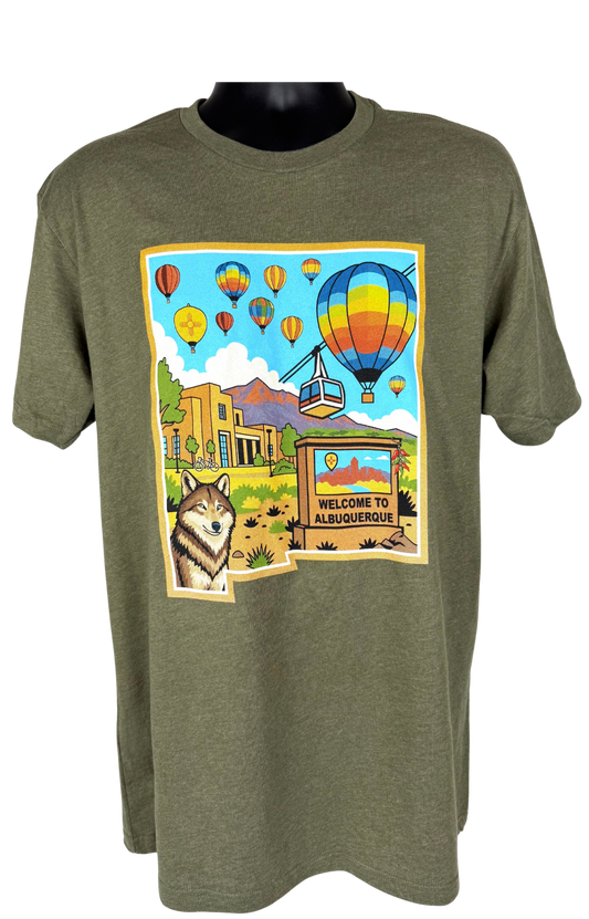 Kid's Crew | Heaven in State 47 Albuquerque Edition 1 | Black, Turquoise, Military Green