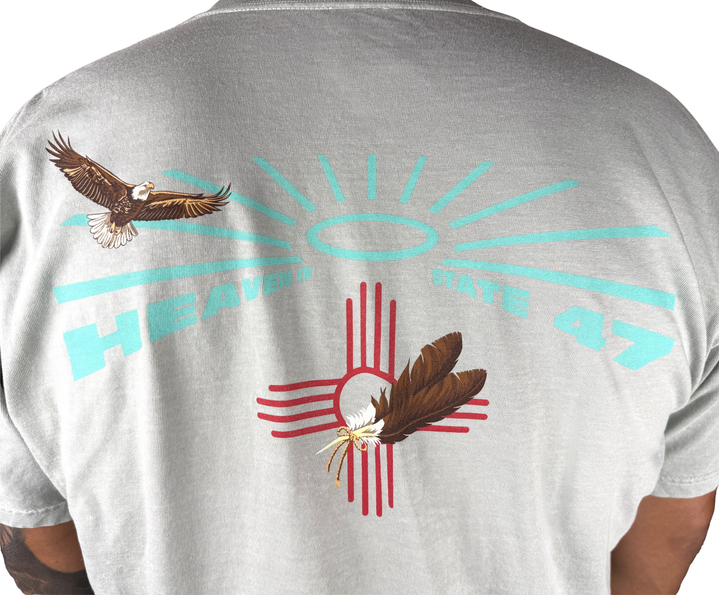 Unisex Crew | Heaven in State 47 Eagle Feathers Edition | Bay