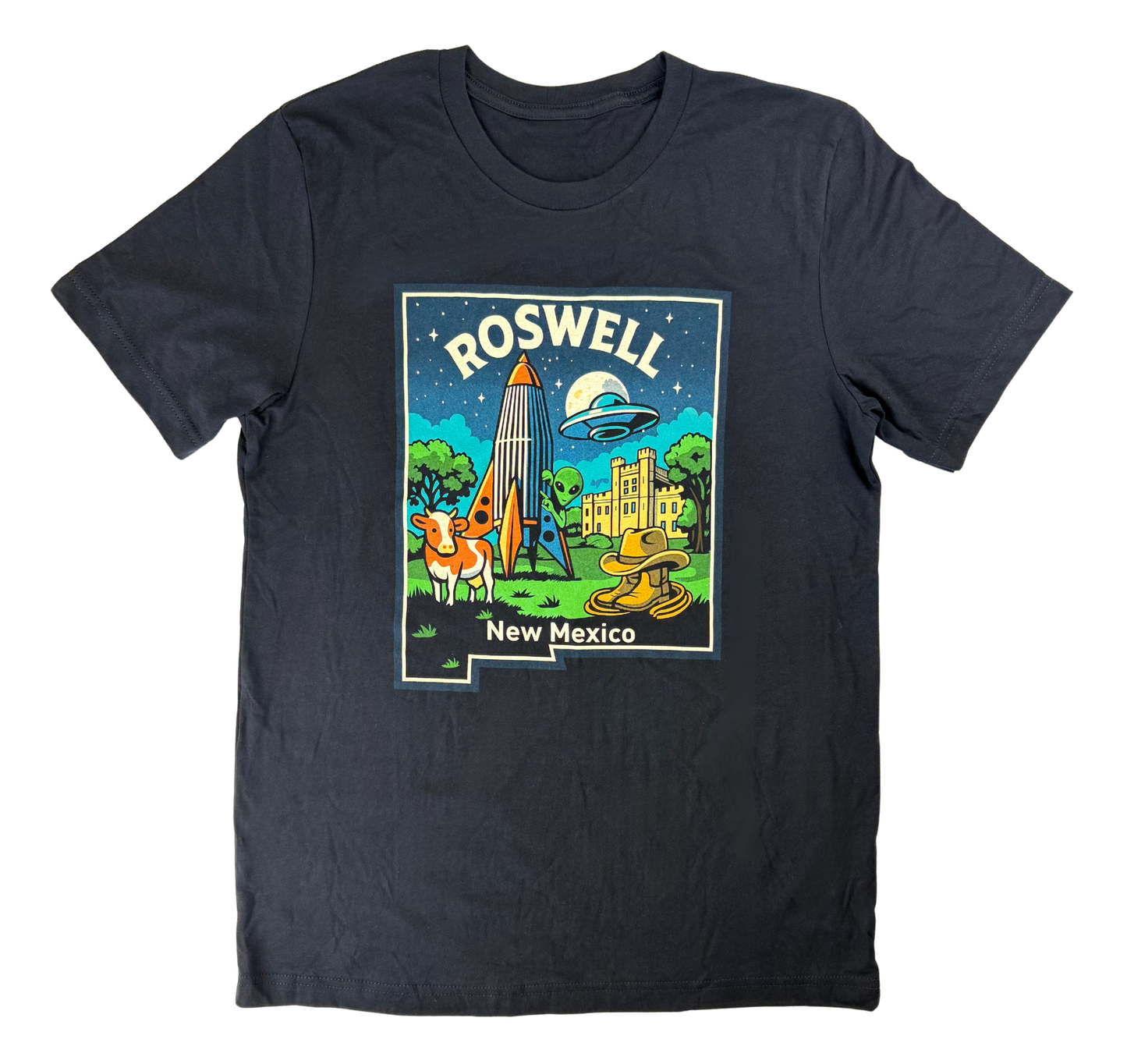 Unisex Crew | Heaven in State 47 Roswell Edition 1 | Black