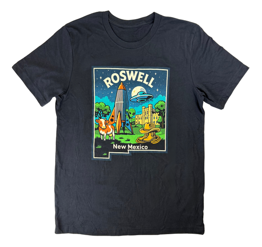 Unisex Crew | Heaven in State 47 Roswell Edition 1 | Black